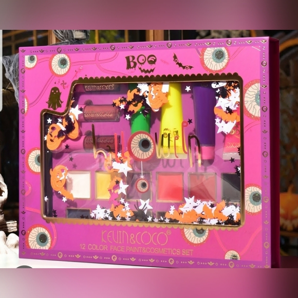 Kevin & Coco Halloween Makeup - Picture 1 of 1